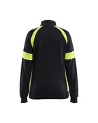 3568 Women's Sweatshirt with Hi-vis Full Zip
