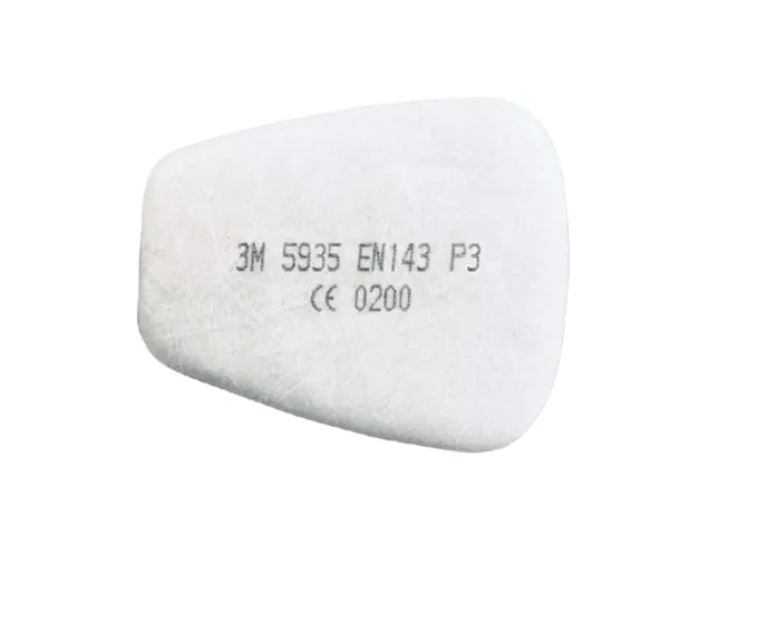 3m 5935 P3r Particulate Filter White