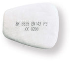 3m 5935 P3r Particulate Filter White