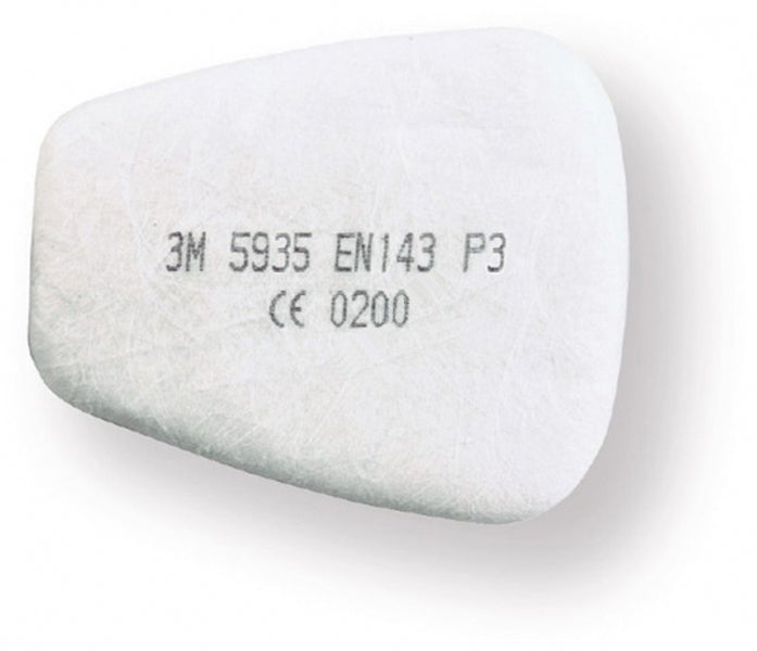 3m 5935 P3r Particulate Filter White