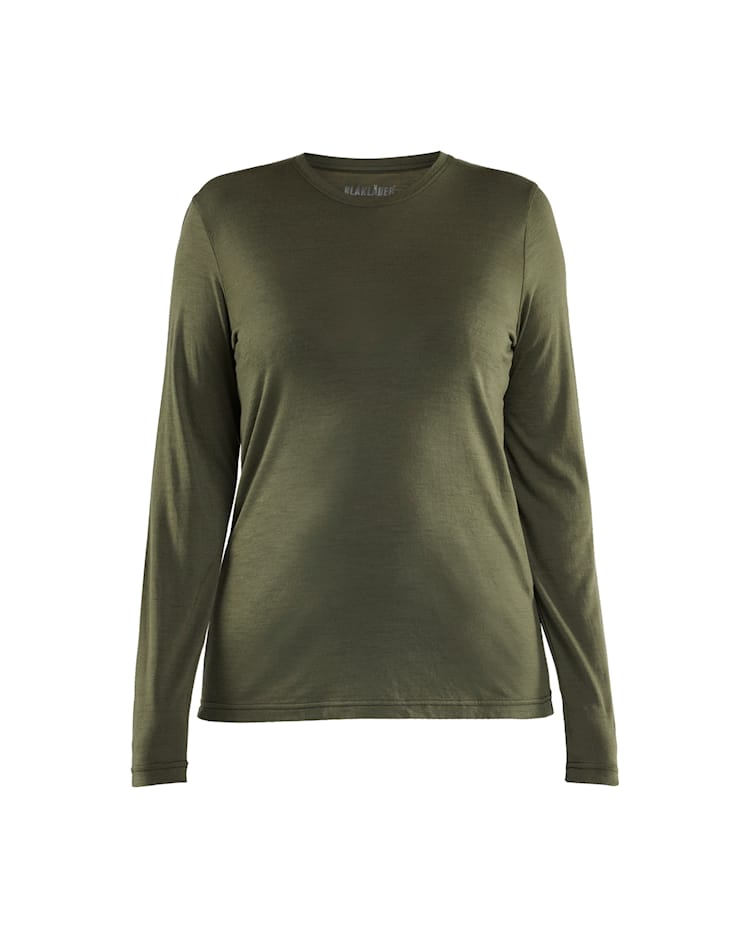 3539 Women's Long-sleeved Merino Wool T-shirt