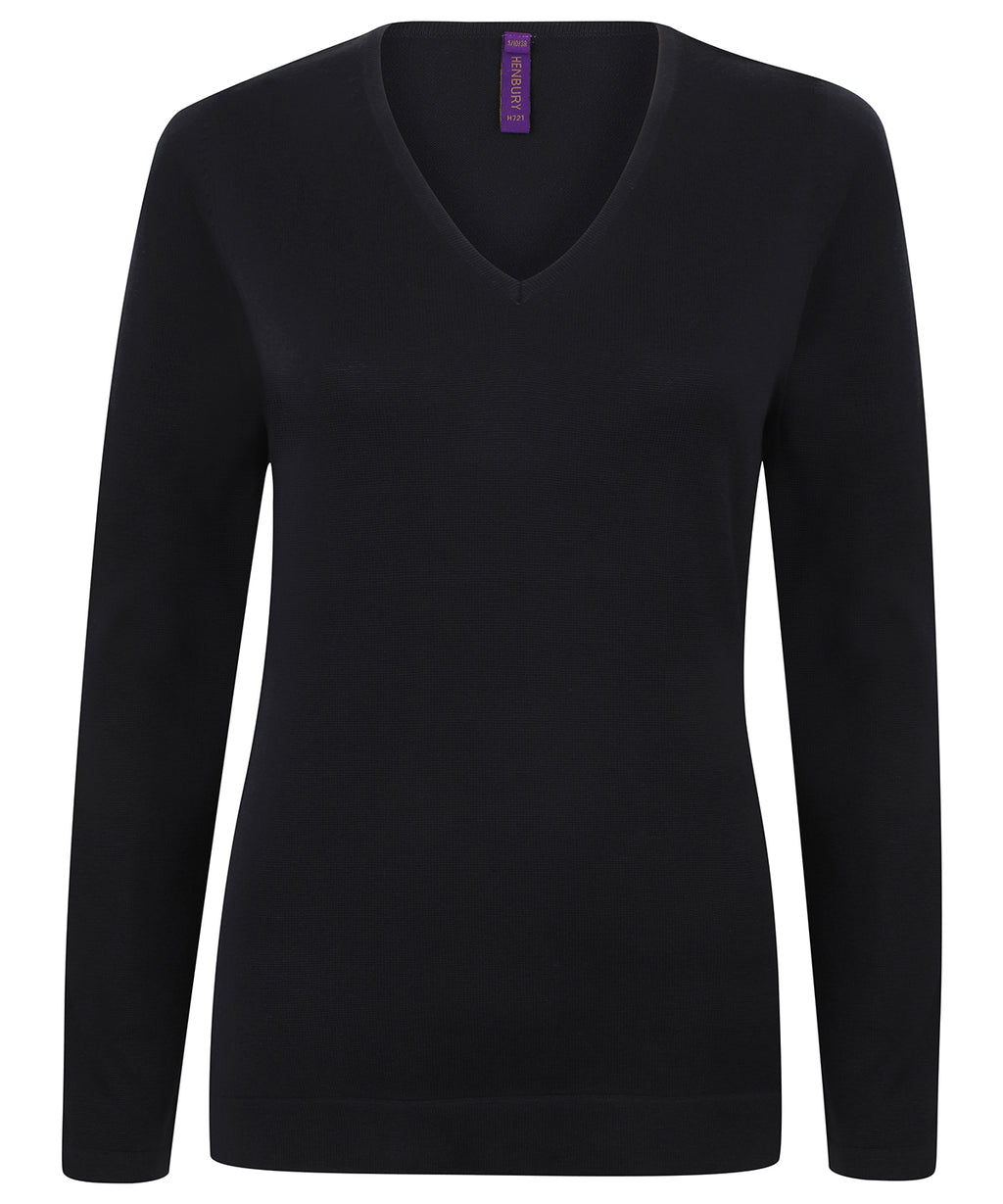 Women's 12 Gauge V-Neck Jumper