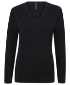 Women's 12 Gauge V-Neck Jumper