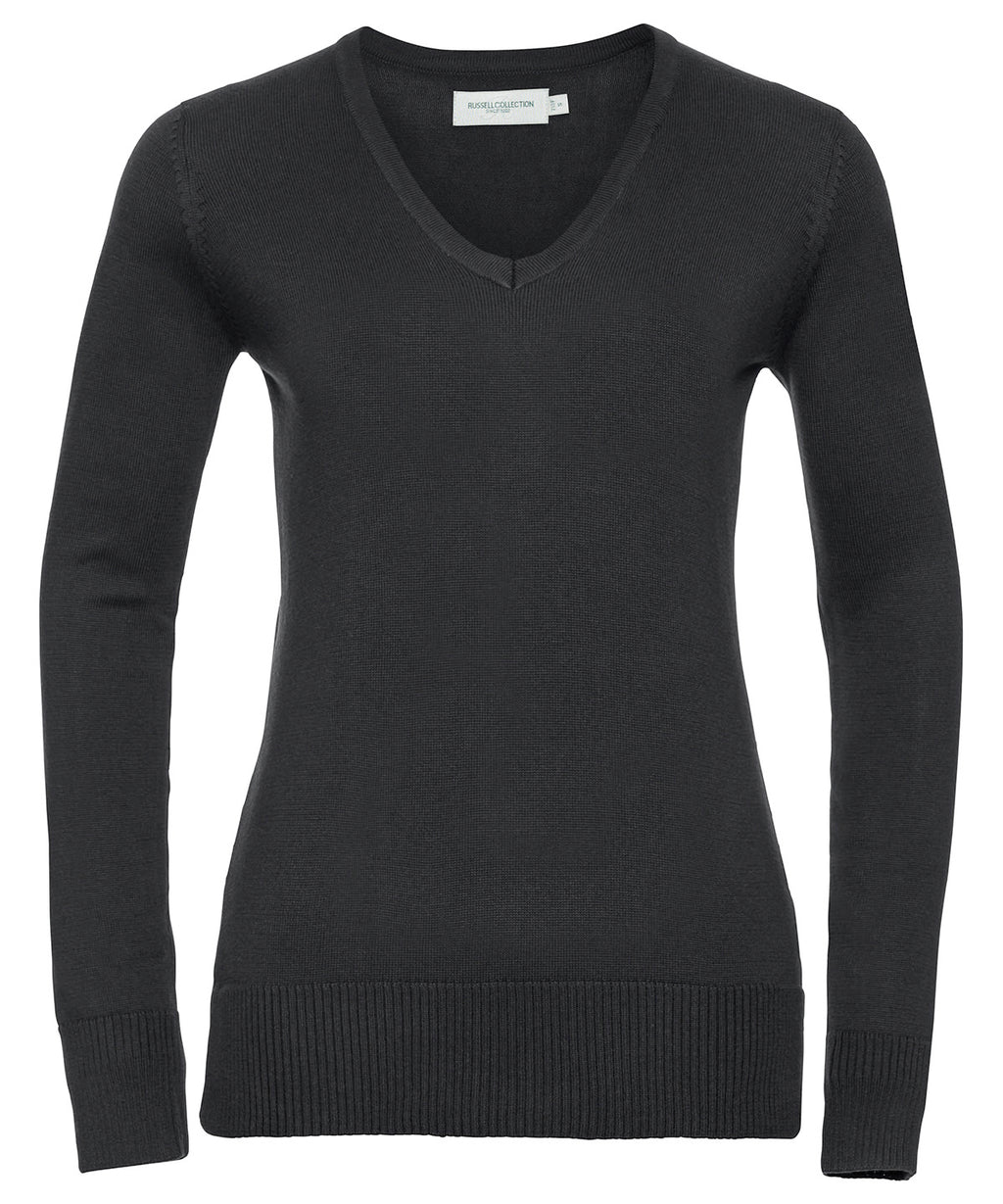 Women's V-Neck Knitted Sweater