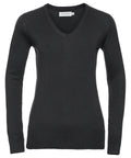 Women's V-Neck Knitted Sweater