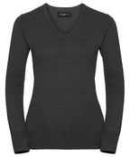 Women's V-Neck Knitted Sweater