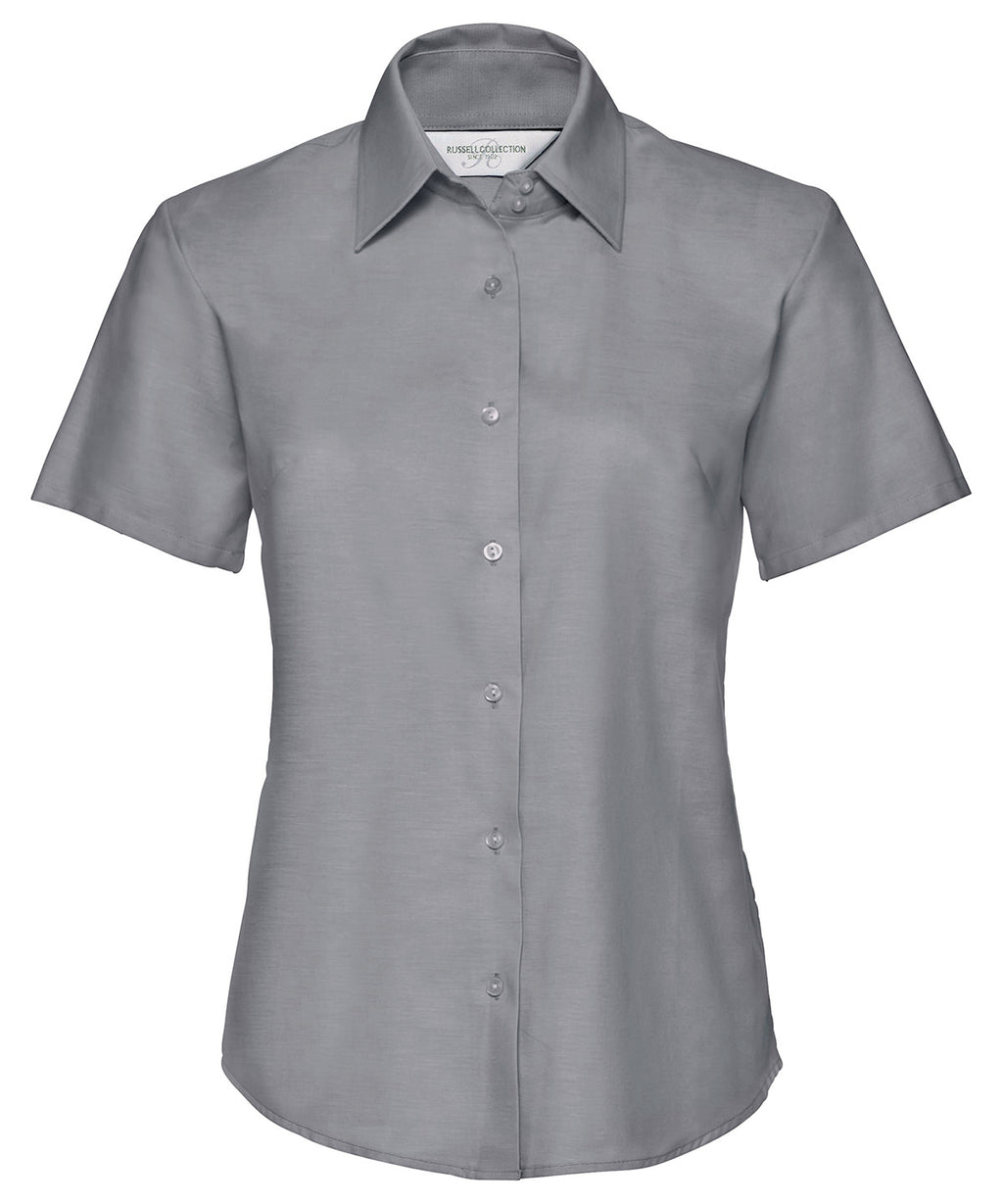 Women's Short Sleeve Oxford Shirt