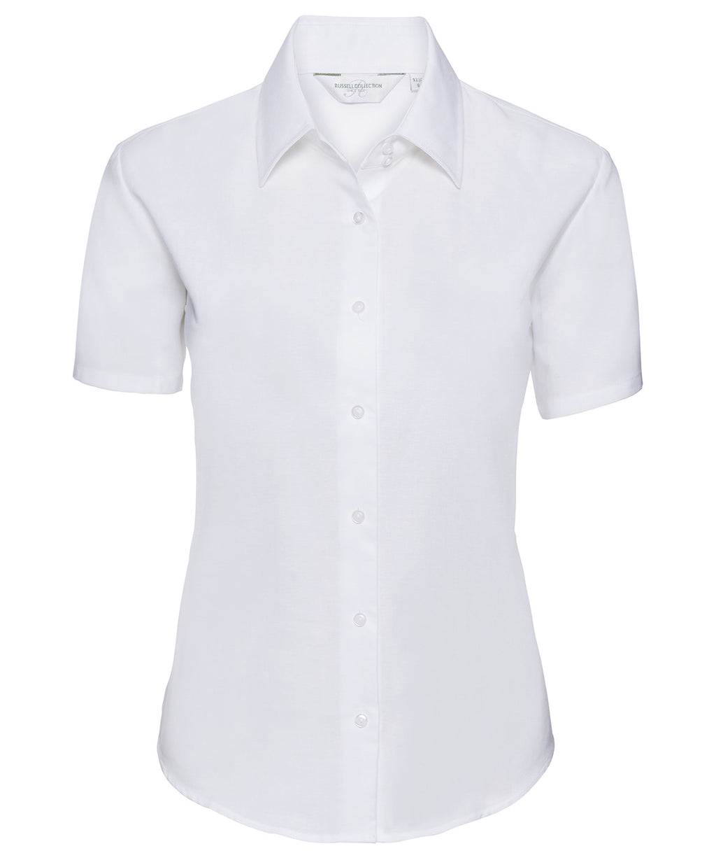 Women's Short Sleeve Oxford Shirt