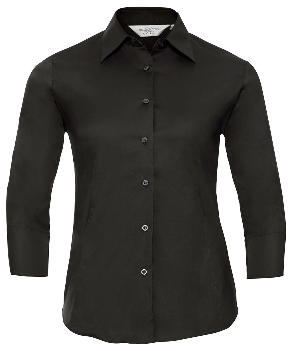 Women's ¾ Sleeve Easycare Fitted Shirt