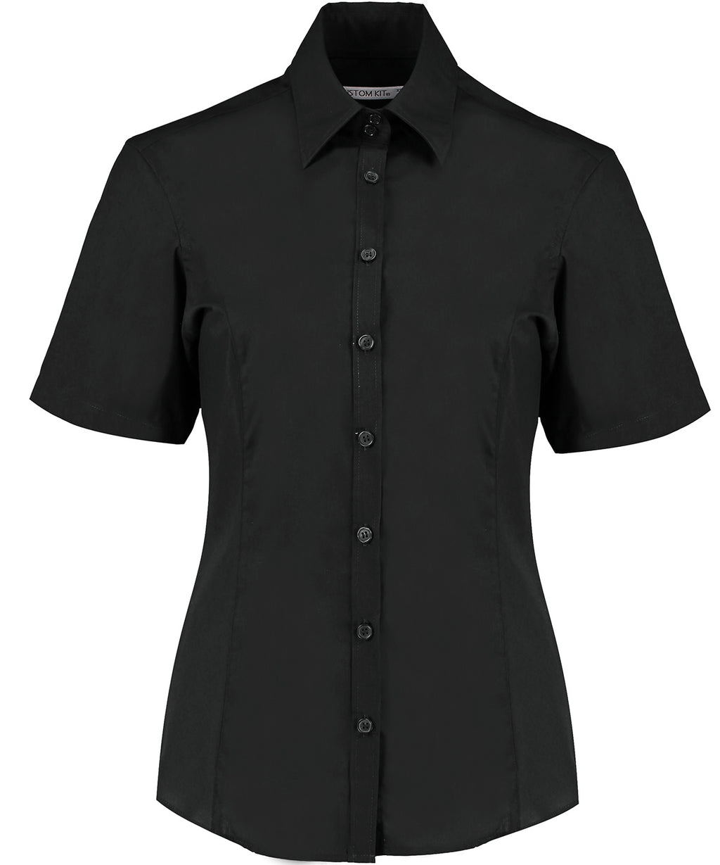 Business Blouse Short-Sleeved