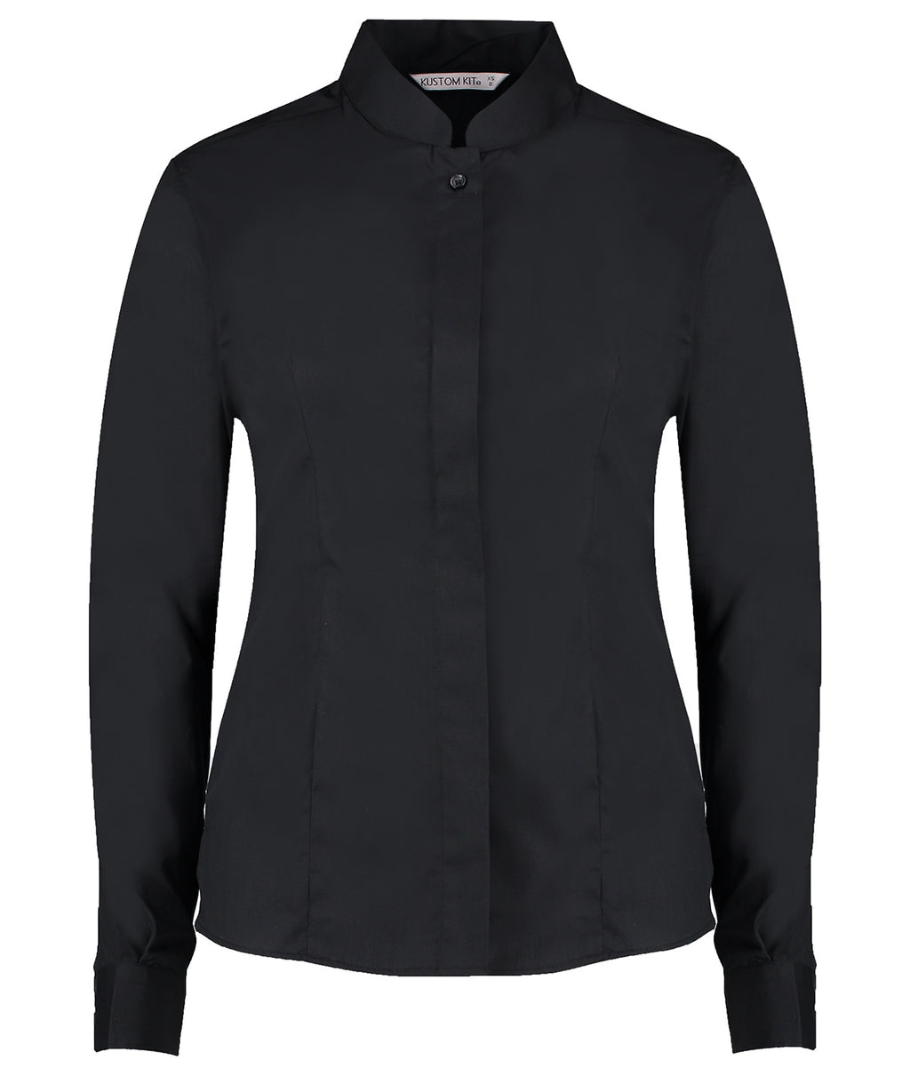 Women's Mandarin Collar Shirt