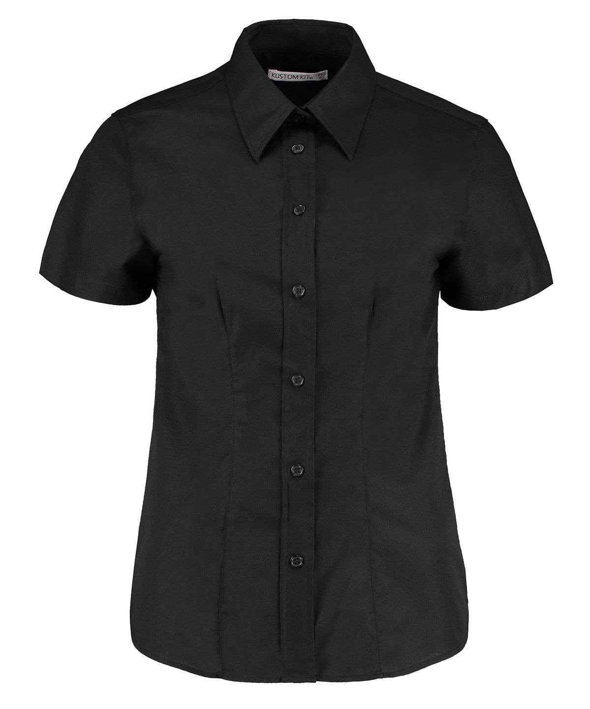 Women's Workplace Oxford Blouse Short-Sleeved