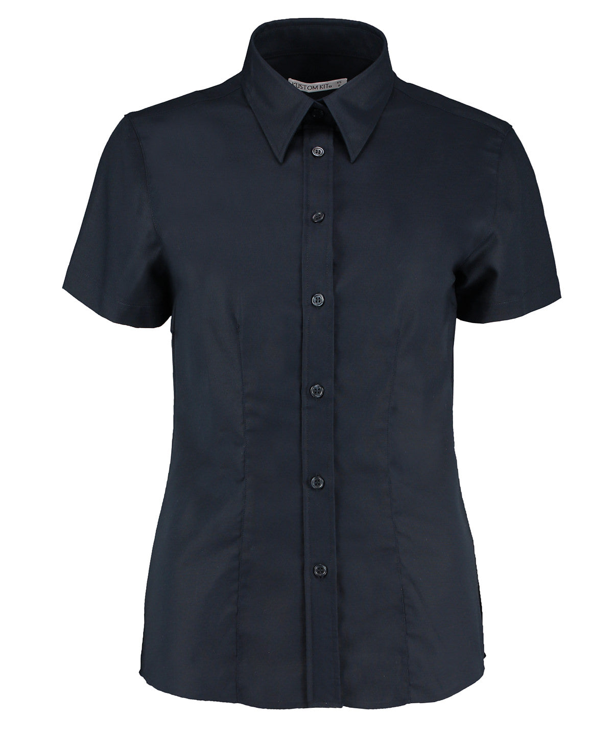 Women's Workplace Oxford Blouse Short-Sleeved
