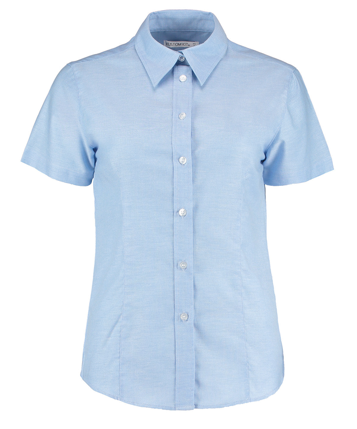 Women's Workplace Oxford Blouse Short-Sleeved
