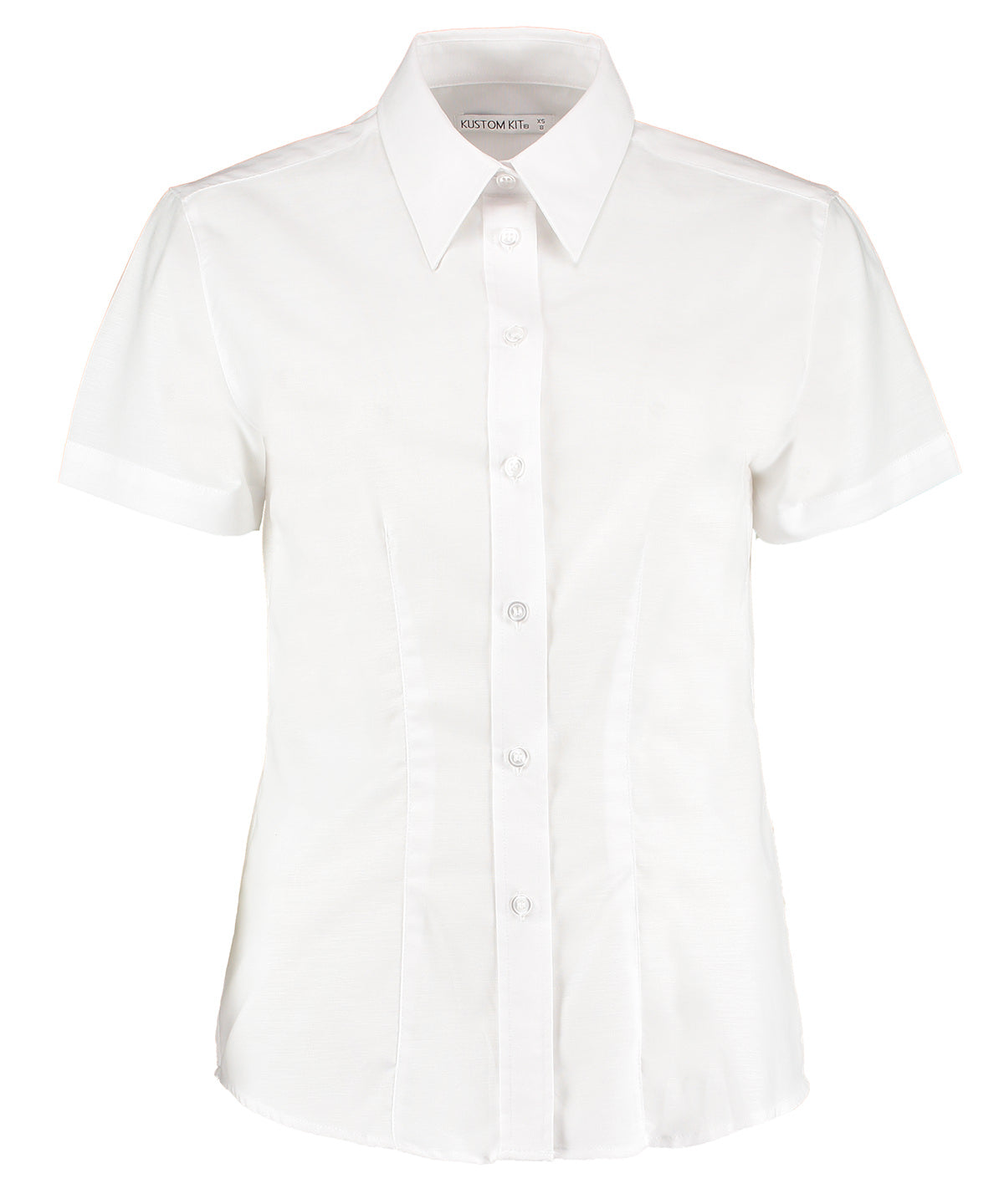 Women's Workplace Oxford Blouse Short-Sleeved