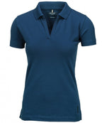 Women’s Harvard V-Neck – Stretch Deluxe Polo