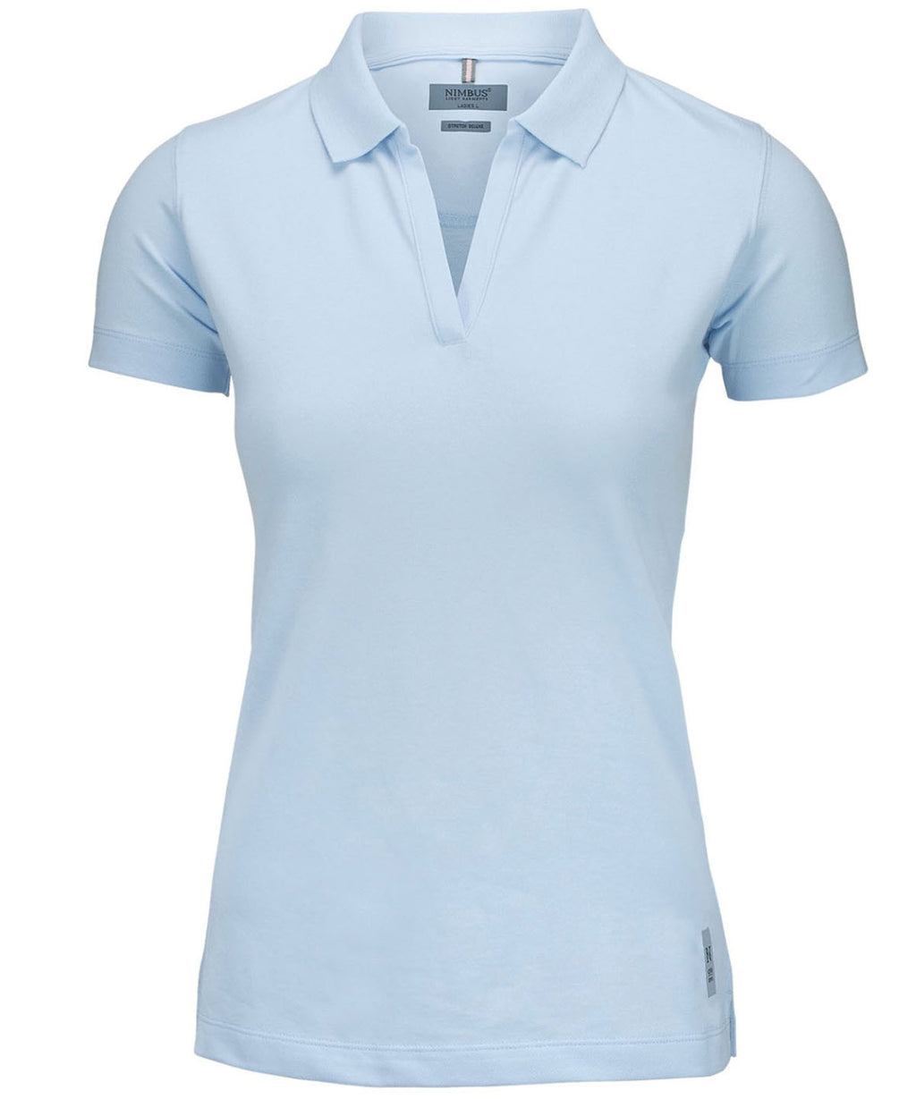 Women’s Harvard V-Neck – Stretch Deluxe Polo