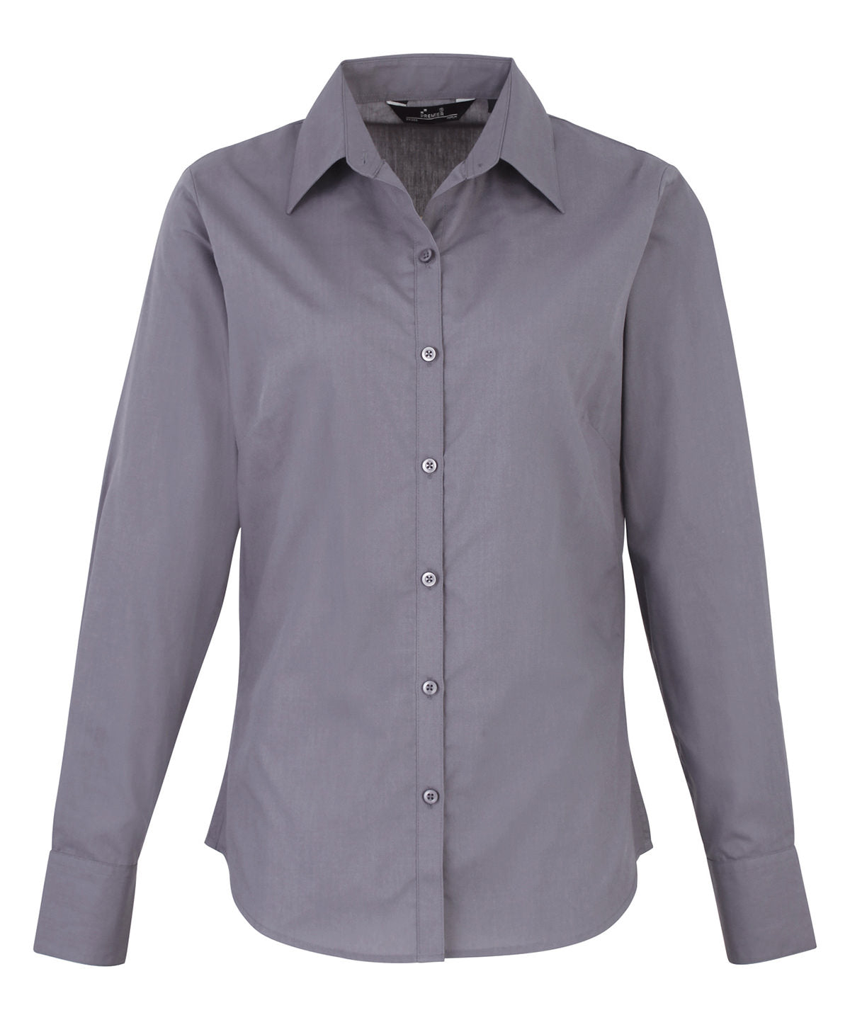 Women's Poplin Long Sleeve Blouse