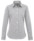 Women's Microcheck Cotton Shirt
