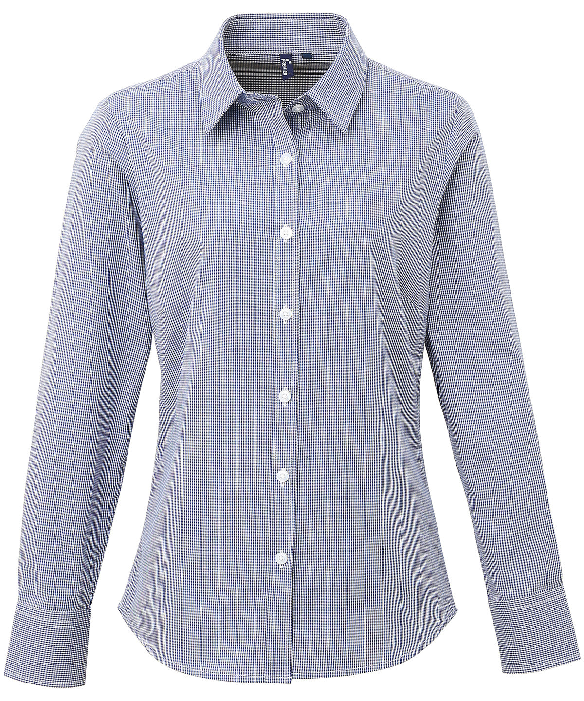 Women's Microcheck Cotton Shirt
