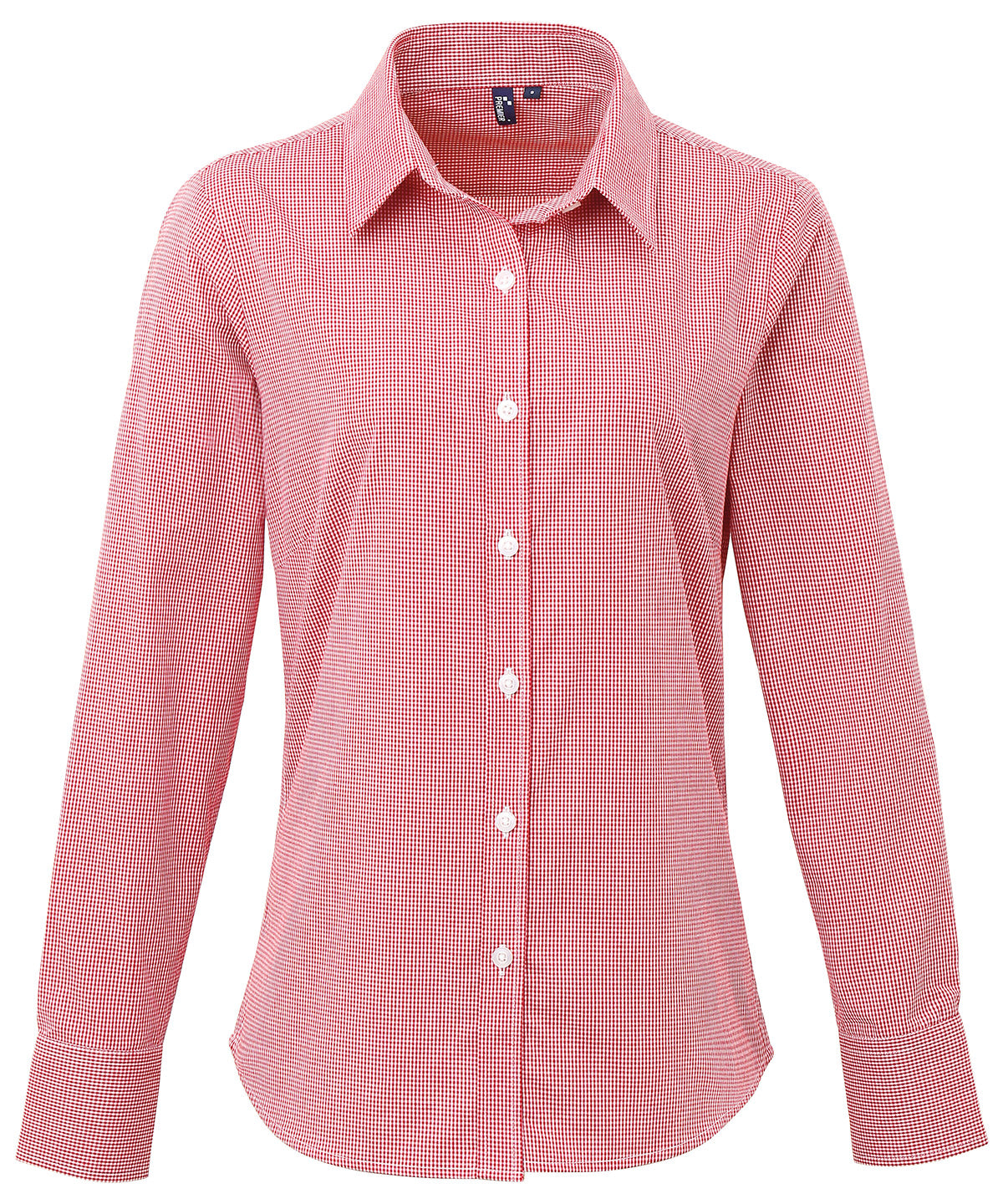 Women's Microcheck Cotton Shirt