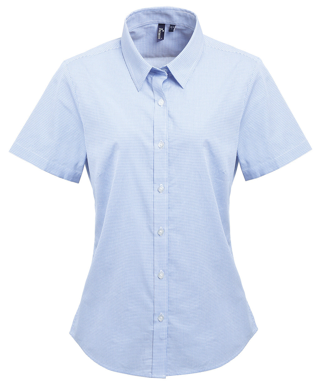 Women's Microcheck Shirt