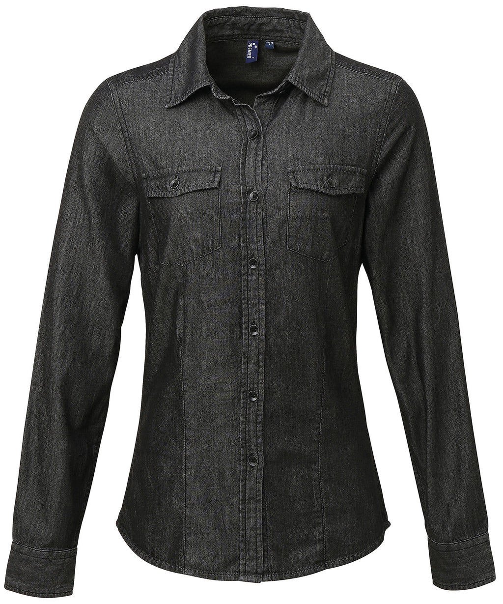 Women's Jeans Stitch Denim Shirt