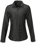 Women's Jeans Stitch Denim Shirt