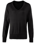 Women's V-Neck Knitted Sweater