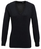 Women's V-Neck Knitted Sweater