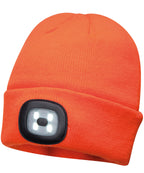 Beanie LED headlight USB rechargeable