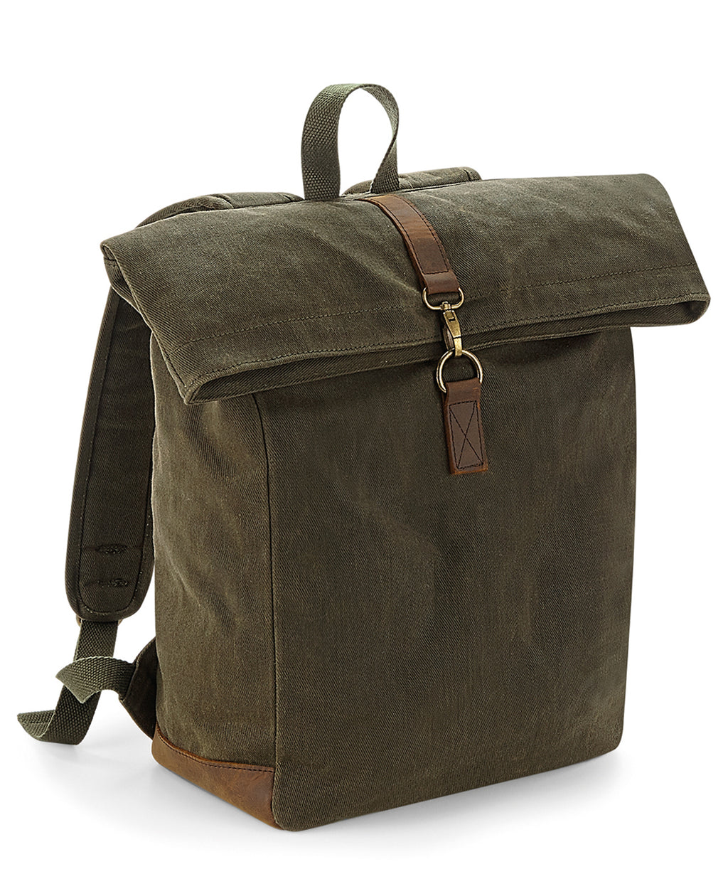 Heritage Waxed Canvas Backpack