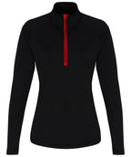 Women's TriDri® Long Sleeve Performance ¼ Zip