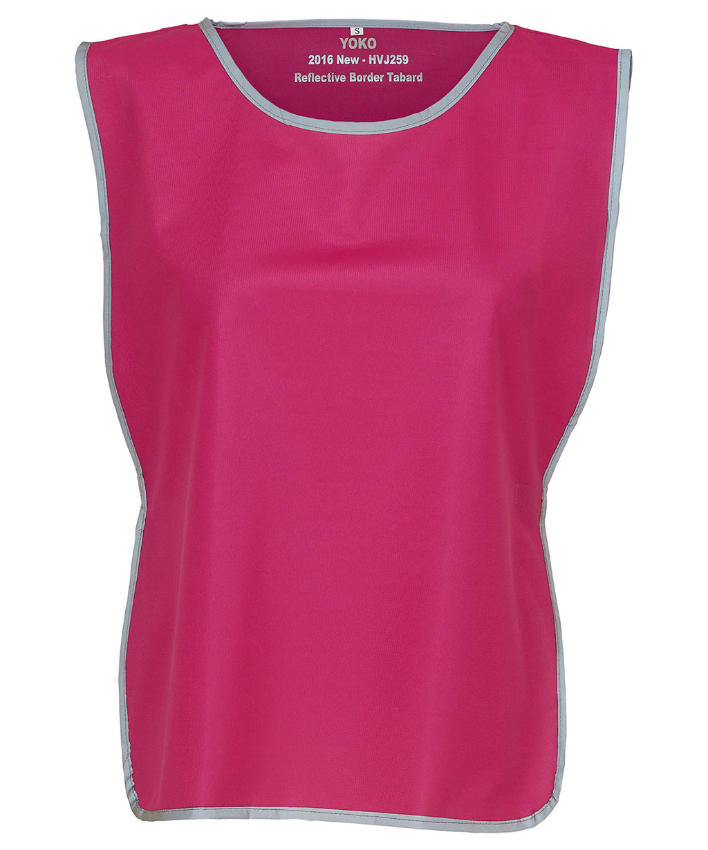 Hi-vis reflective border tabard