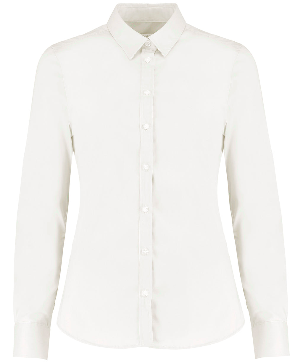 Women's Stretch Oxford Shirt Long-Sleeved