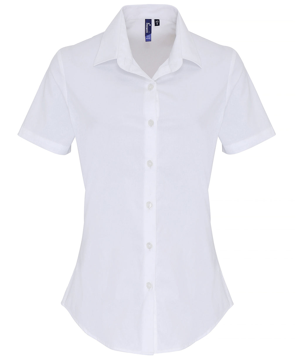 Women's Stretch Fit Cotton Poplin Blouse