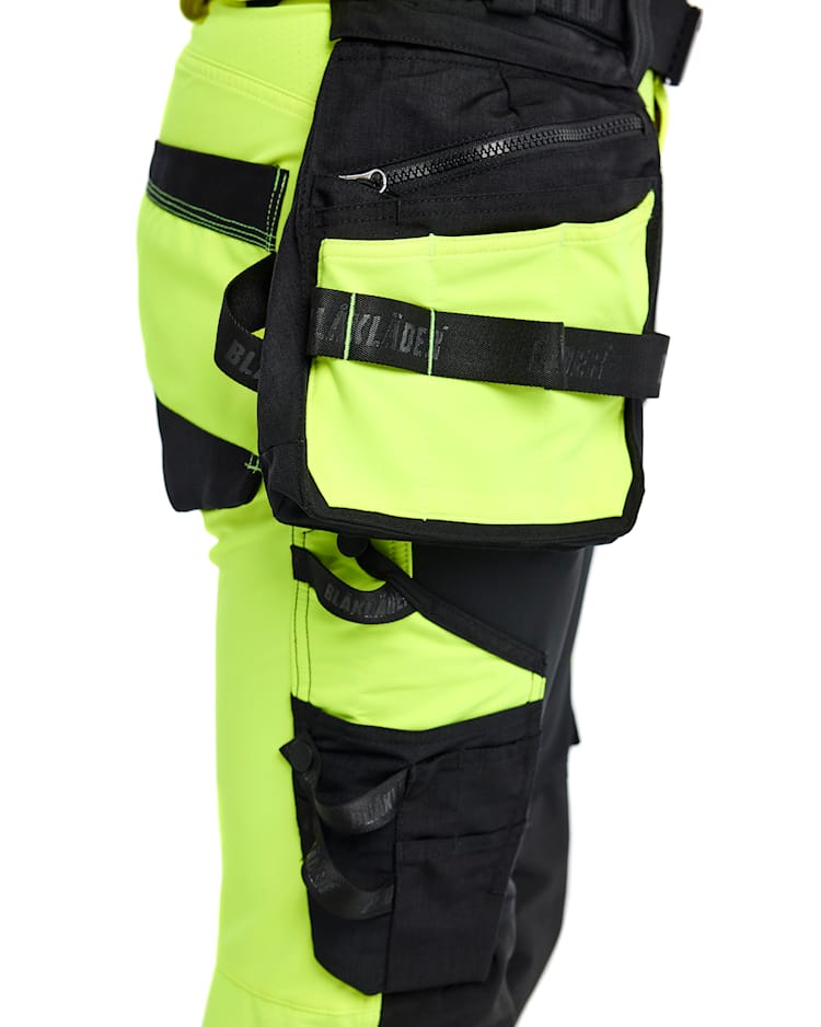 7022 Women's Hi-Vis Trousers 4-way Stretch