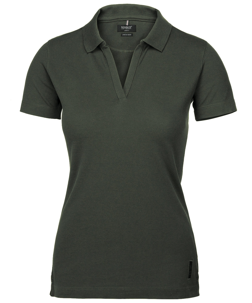 Women’s Harvard V-Neck – Stretch Deluxe Polo