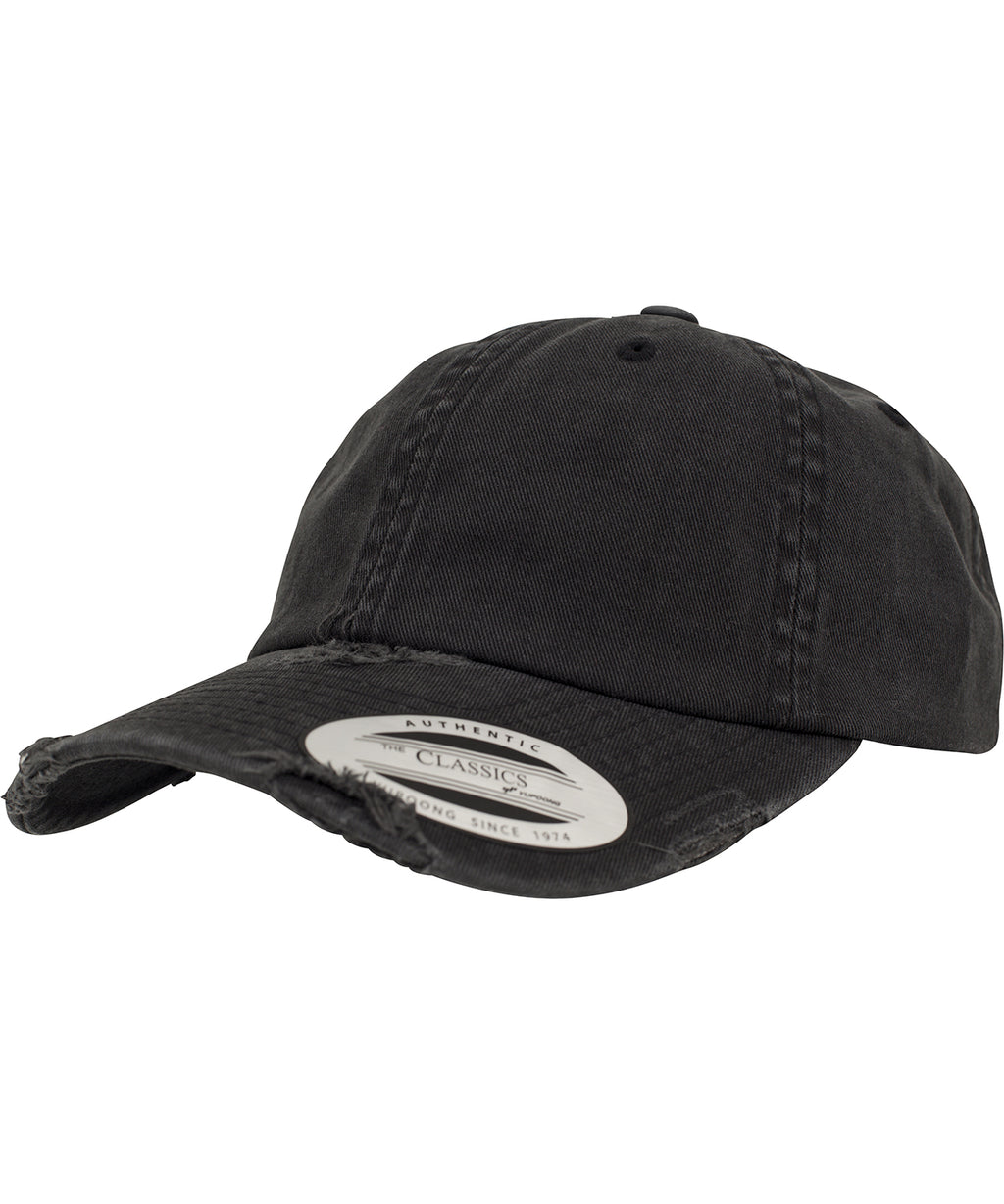 Low-Profile Destroyed Cap
