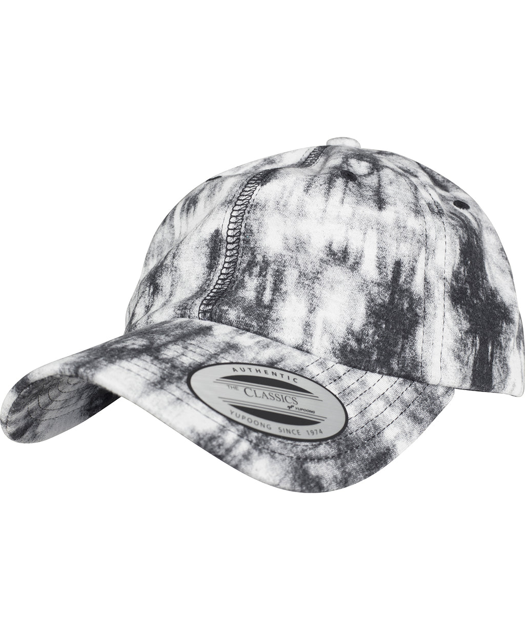 Low-profile tie-dye cap