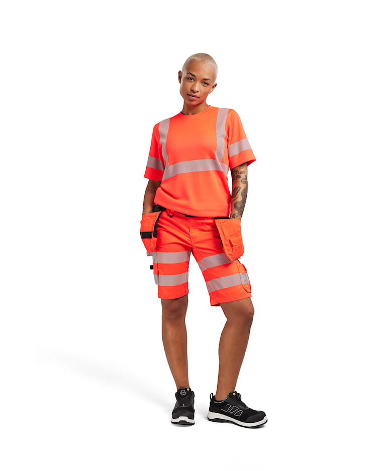 7186 Women's Hi-Vis Shorts with Stretch
