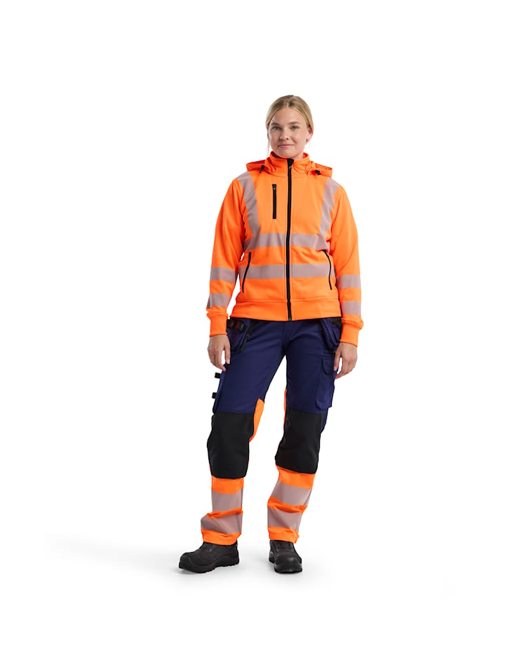 3574 Women's Hi-Vis Sweatshirt Detachable Hood