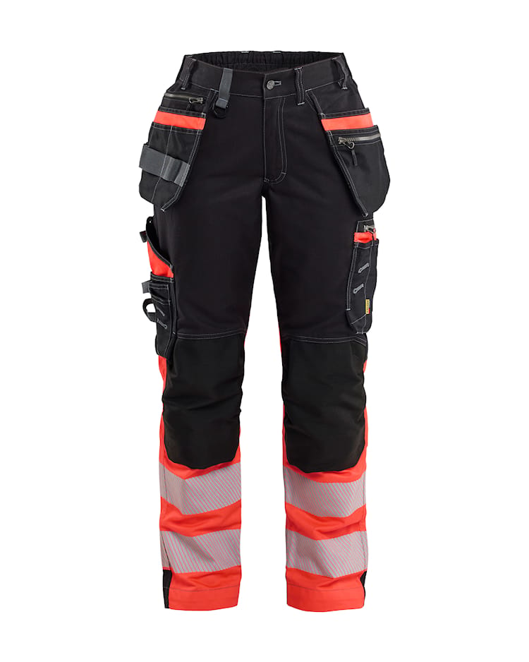 7196 Women's Hi-vis Trousers with Stretch