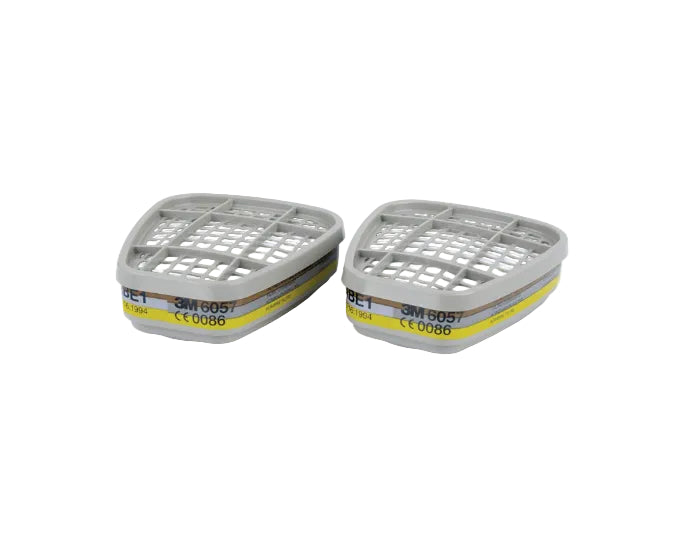 3m 6057 Abe1 Respirator Filter White
