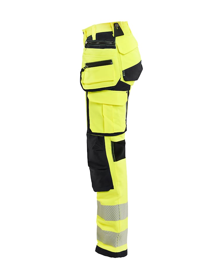 7197 Women's Hi-Vis Trousers with 4-way-Stretch