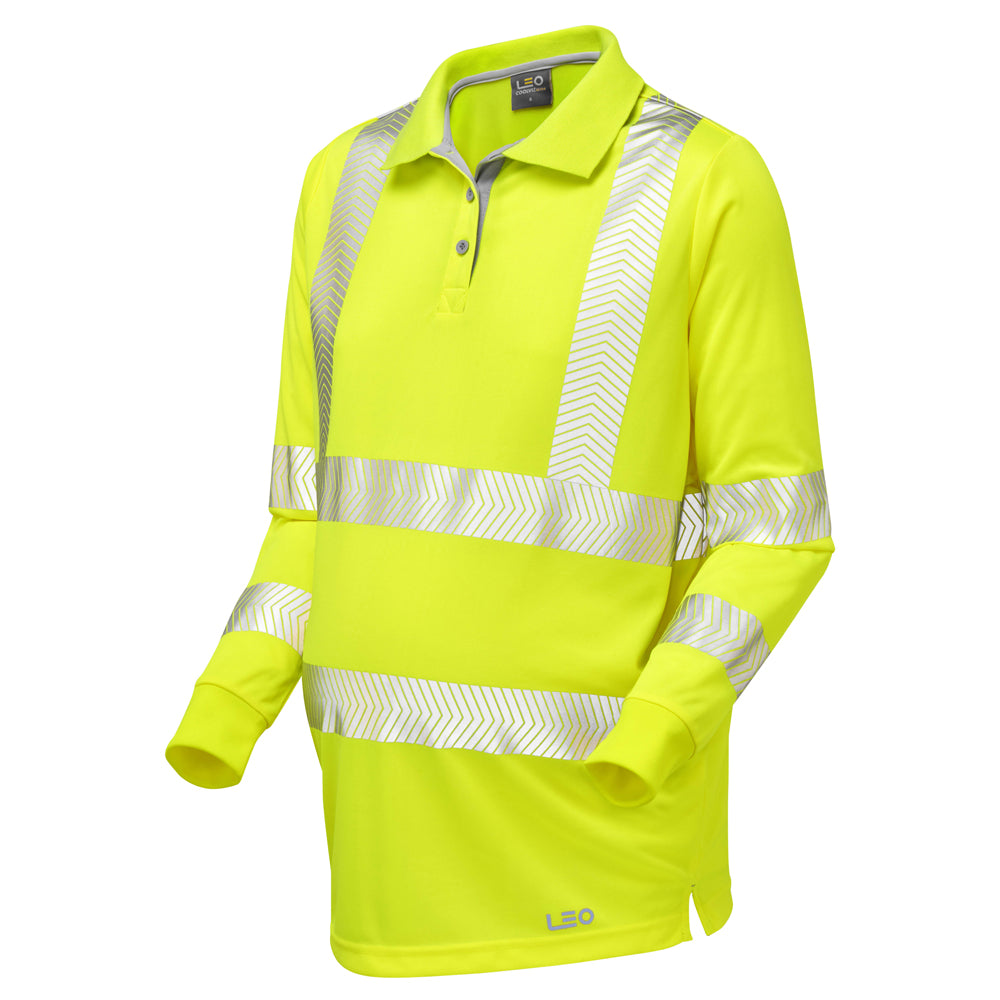 YARNACOTT Leo EcoViz Performance+ Maternity Sleeved Polo Shirt
