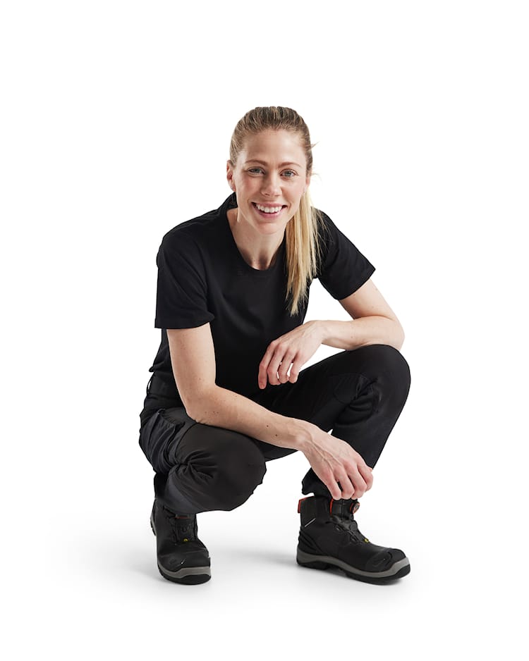 7147 Women's Service Trousers Denim Stretch