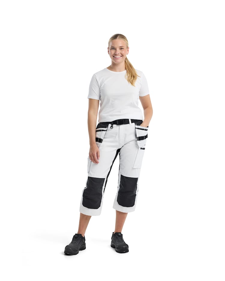 7109 Women's Pirate Trousers Painter with Stretch
