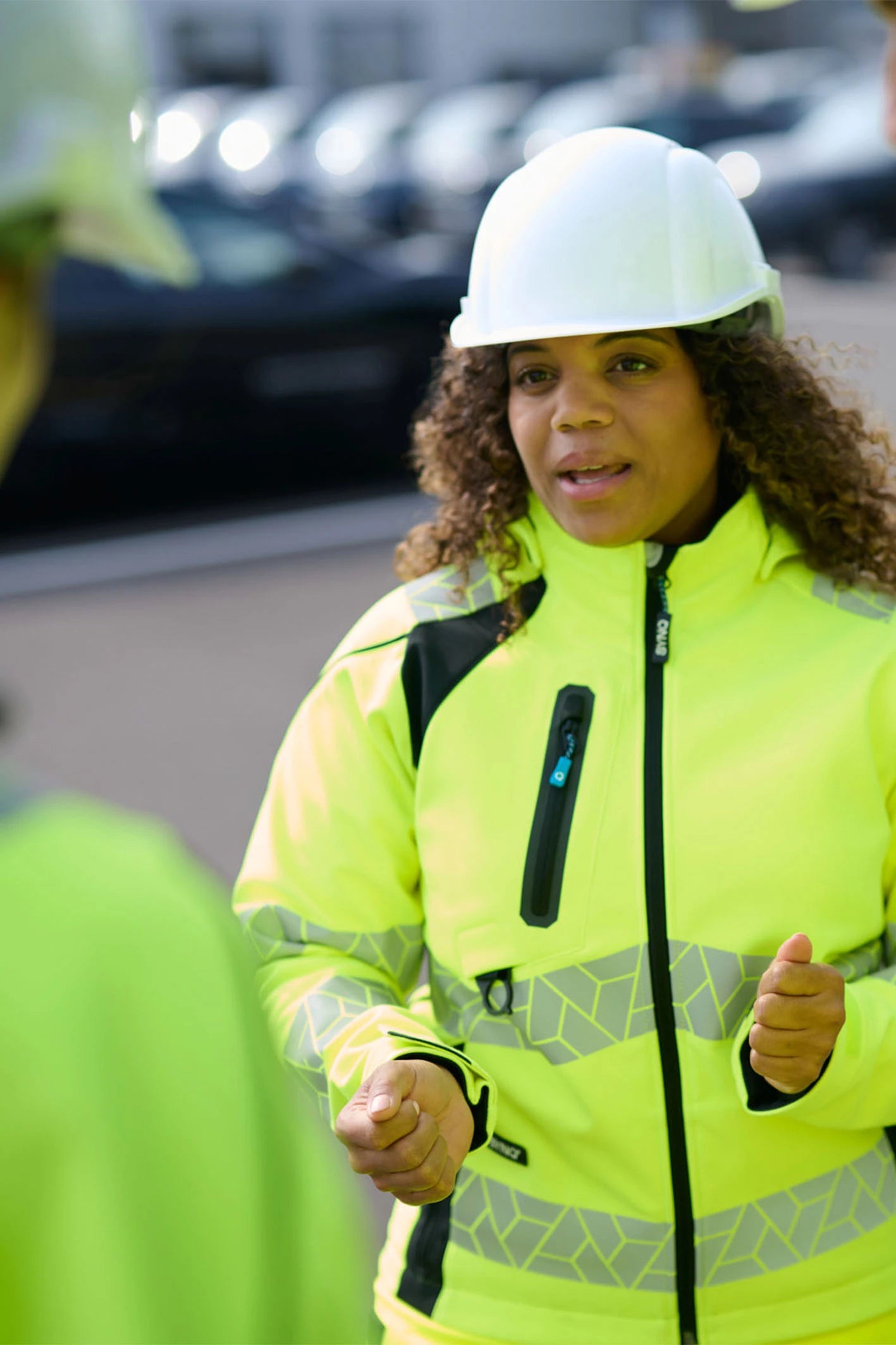 SYNQ® Deteqtor Women High-Vis Softshell Jacket