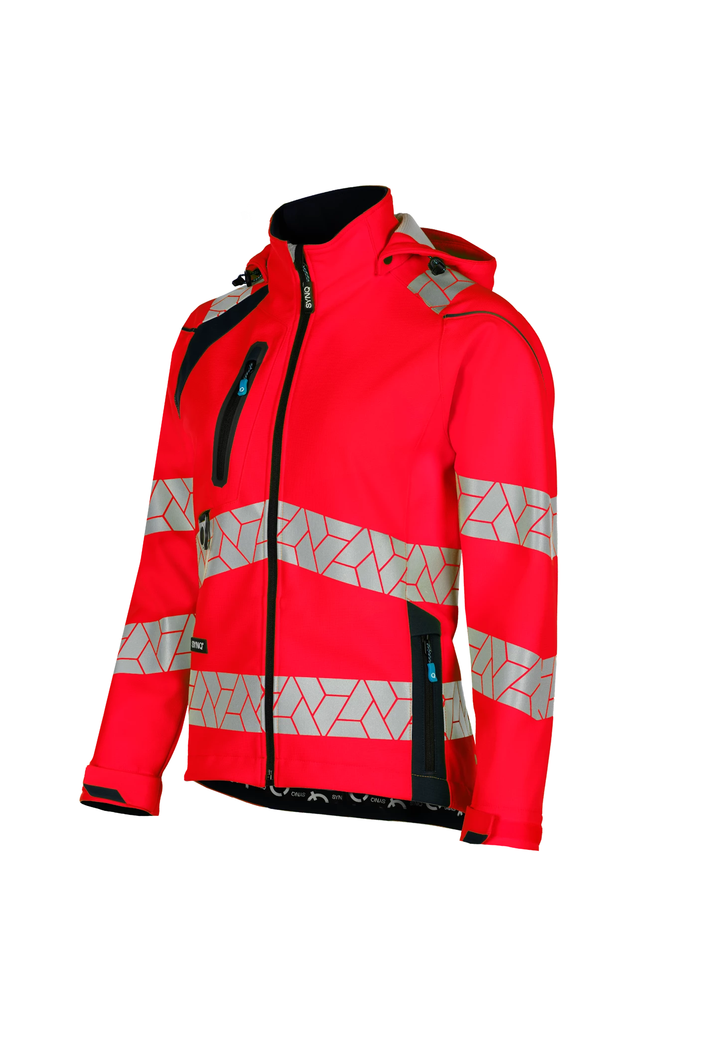 SYNQ® Deteqtor Women High-Vis Softshell Jacket